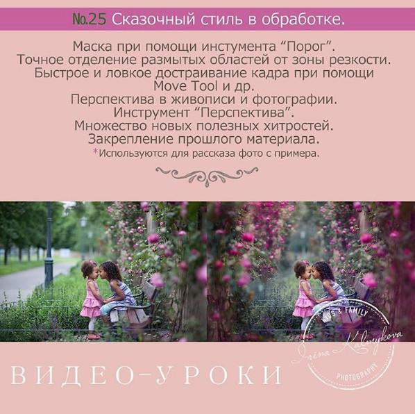 Сказочный стиль в обработке Урок №25 - Калмыкова 2015 слив курса