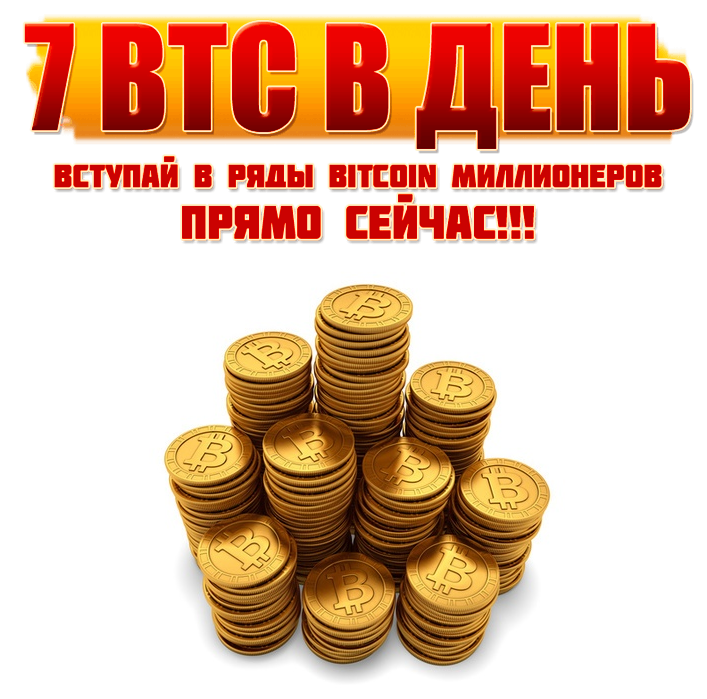 7 BTC в день слив курса