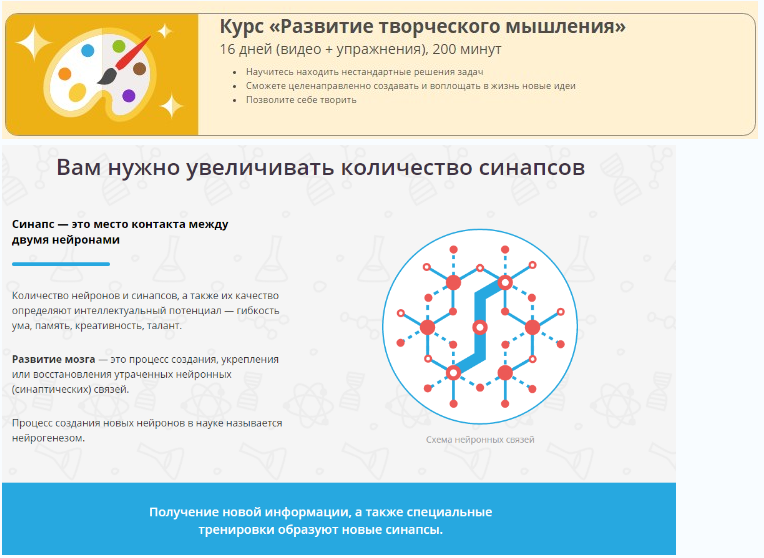 Развитие творческого мышления - Викиум 2016 слив курса
