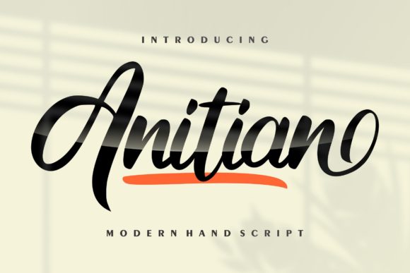 Creativefabrica Anitian Font слив курса