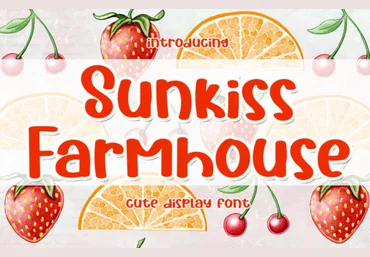 Creativefabrica Sunkiss Farmhouse Font 2021 слив