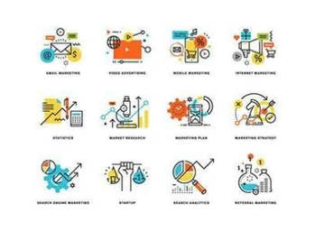 Graphicriver Set of Flat Line Design Icons 2020 слив