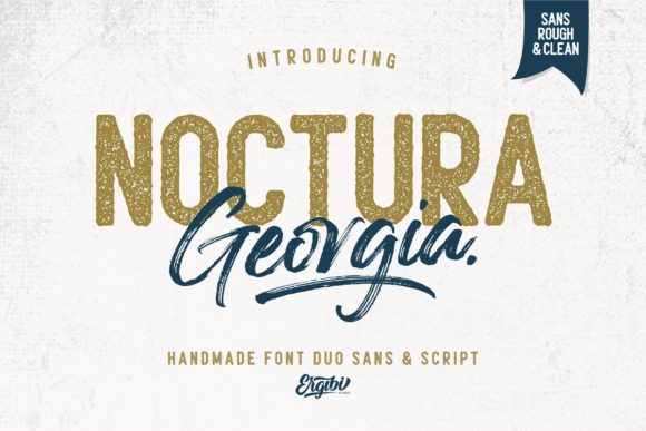 Creativefabrica Noctura Georgia Font слив курса