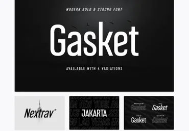Elements.Envato Gasket - Modern Corporate Condensed Sans Serif 2021 слив