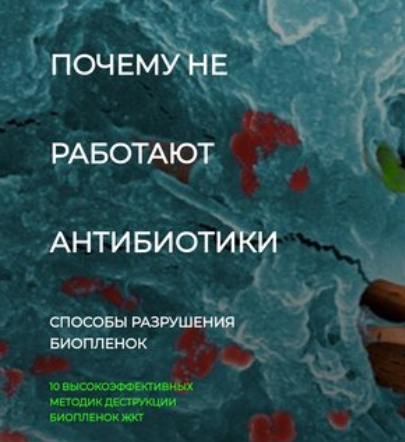 Игорь Кауфман Detoxkafa Почему не работают антибиотики. Способы разрушения биопленок 2024 слив курса