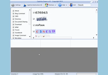 Captcha Sniper X 5.18 Cracked слив