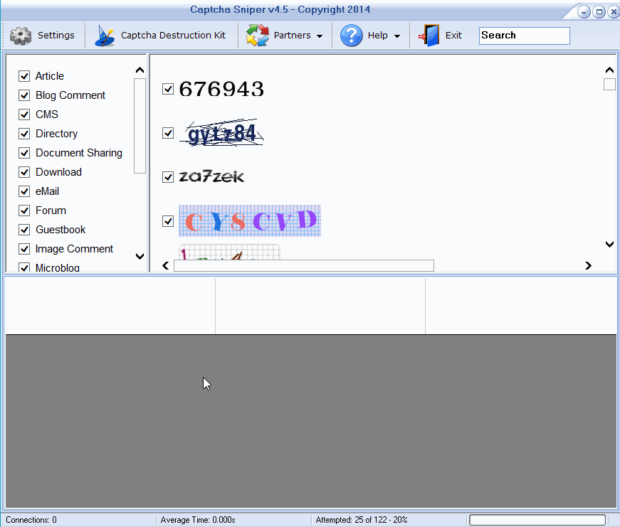 Captcha Sniper X 5.18 Cracked слив курса