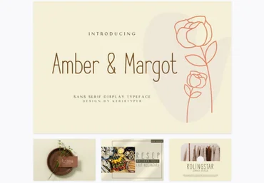 Elements.Envato Amber and Margot Font 2021 слив