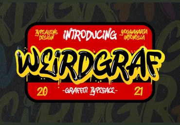 Creativefabrica Weirdgraf Font слив