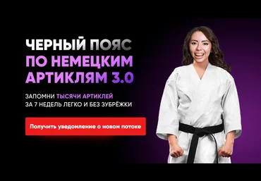 Елена Удалова Черный пояс по немецким артиклям 3.0 2022 слив