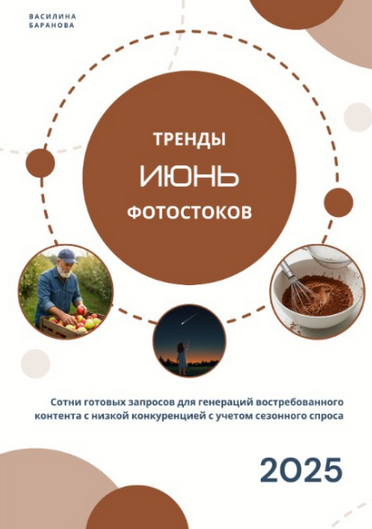 Василина Баранова vasilinfo Тренды фотостоков. Июнь 2025 слив курса