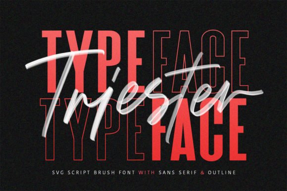 Creativefabrica Triester Font 2021 слив курса