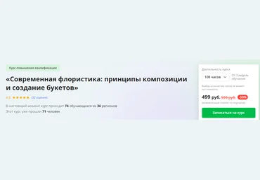 Инфоурок Современная флористика: принципы композиции и создание букетов 2024 слив