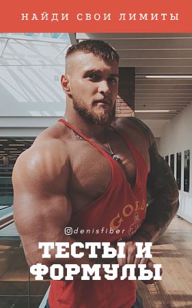 Денис Файбер Буклет «Тесты и формулы для оценки тела. Найди свои лимиты» 2021 слив курса