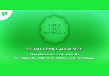 simple email extractor v2.4 Программа для парсинга E-mail адресов слив