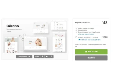 ThemeForest Corano v1.0 - шаблон ювелирного интернет-магазина OpenCart 3 слив