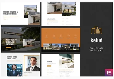 Themeforest Kelud - Real Estate Template Kit слив
