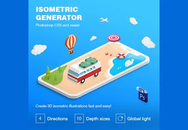 Graphicriver Isometric Generator слив