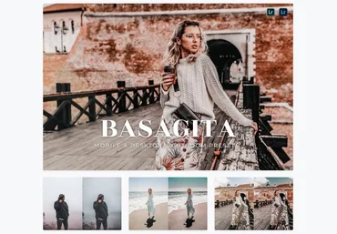 Elements.Envato Basagita Mobile and Desktop Lightroom Presets 2021 слив