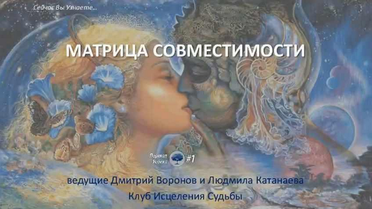Дмитрий Воронов Курс по отношениям в Матрице Судьбы. Матрица совместимости. Метод Лaдини 2023 слив курса