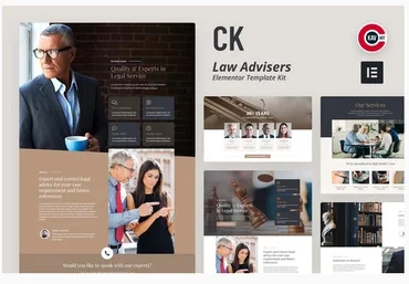 Themeforest CK - Lawyer Template Kit слив