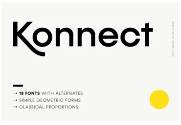 Creativemarket Konnect Font Family 2021 слив