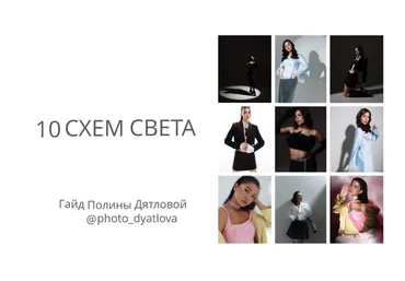 Полина Дятлова Гайд «10 схем света» 2022 слив