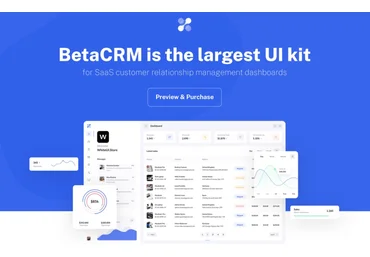 UI8 BetaCRM UI Kit 2020 слив
