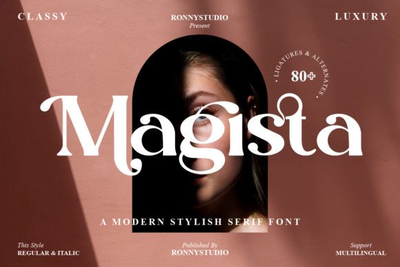 Creativefabrica Magista Font 2022 слив курса