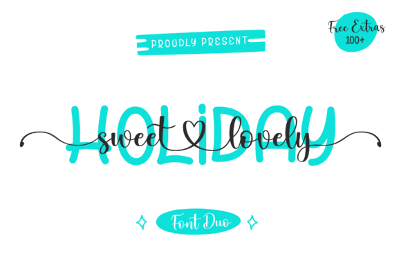 Creativefabrica Holiday Sweet Lovely Font 2021 слив курса
