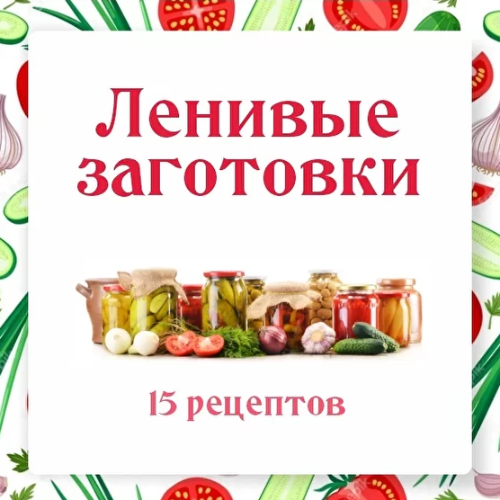 Ольга Данчук, Елена Воронцова Ленивый кулинар Ленивые заготовки 2022 слив курса