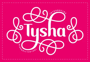 Creativefabrica Tysha Font 2021 слив