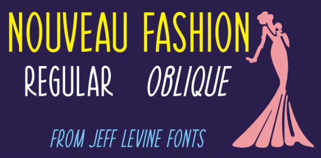 Myfonts Nouveau Fashion Font 2021 слив курса