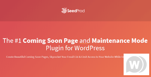 SeedProd Coming Soon Page Pro v6.0.8.2 NULLED - заглушка для режима обслуживания WordPress слив курса