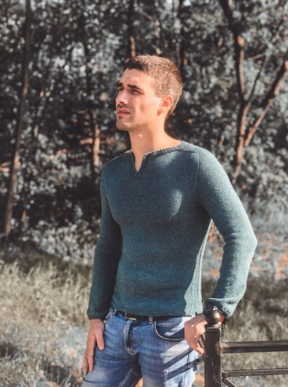 Анна Сутурина Мужской джемпер «Duo for man» 2022 слив курса