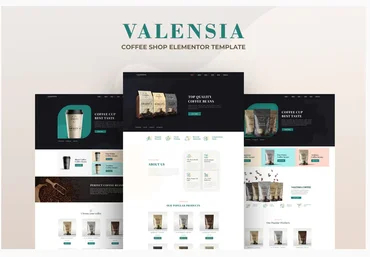 Themeforest Valensia - Coffee Shop Elementor Template Kit скачать слив