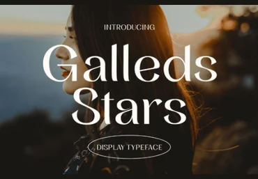 Creativefabrica Galleds Stars Font 2022 слив