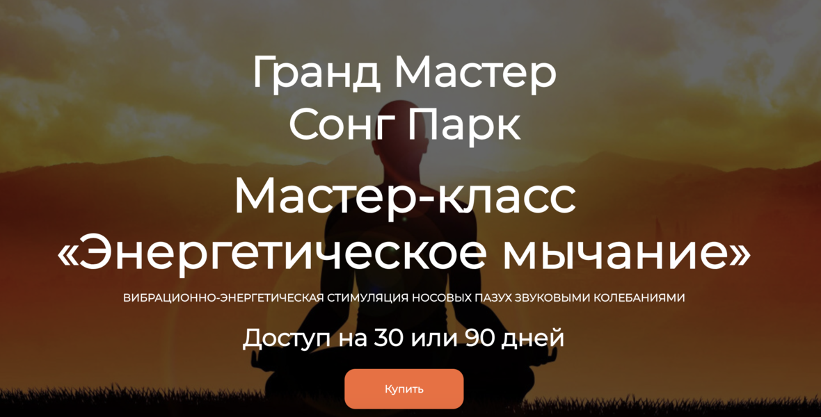 Сонг Парк Энергетическое мычание 2024 слив курса
