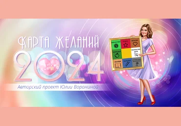 Юлия Воронина Особенности создания карты желаний в 2024 2024 слив