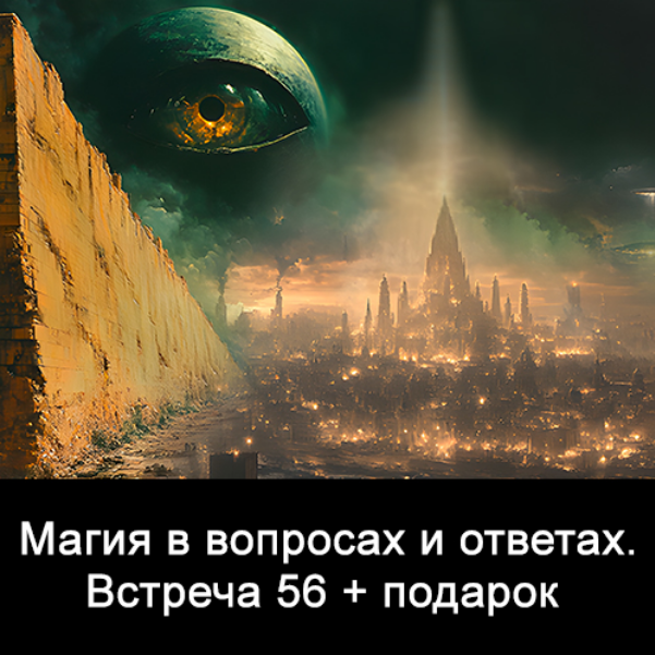 Ксения Меньшикова Магия в вопросах и ответах. Встреча 56 2024 слив курса