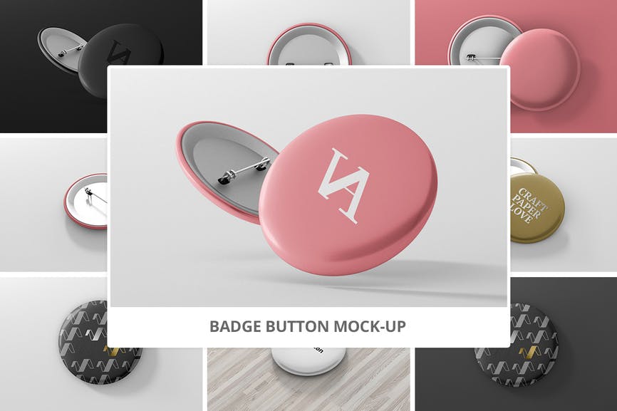 Visconbiz Mockup Bages Бейджики слив курса