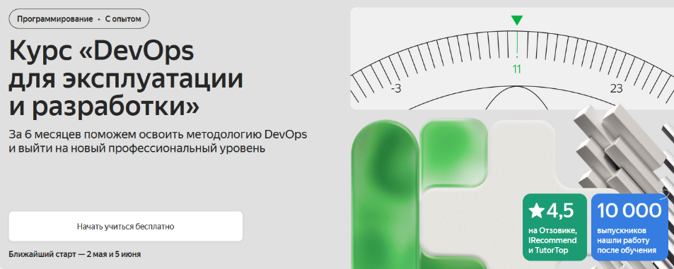 Яндекс Практикум DevOps для эксплуатации и разработки. Часть 6 из 6 слив курса