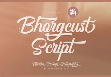 Creativemarket Bhorgcust - Script Font слив