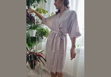 annabelle_textile Шитье Шьем женский халат-кимоно. МK+выкройки с 46-62 размер 2022 слив