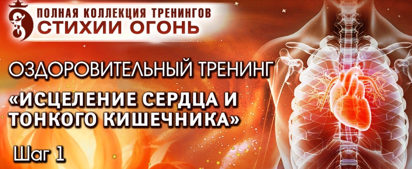 Владимир Осипов Исцеление Сердца и Тонкого Кишечника. Стихия Огонь 2021 слив курса