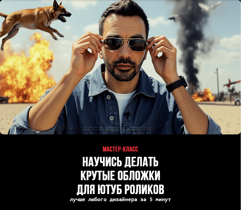 Виктор Гаврилов Научись делать крутые обложки для Ютуб роликов 2025 слив курса