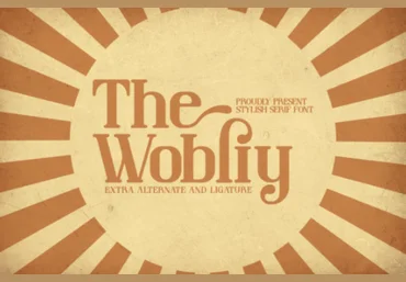 Creativefabrica The Wobliy Font 2022 слив