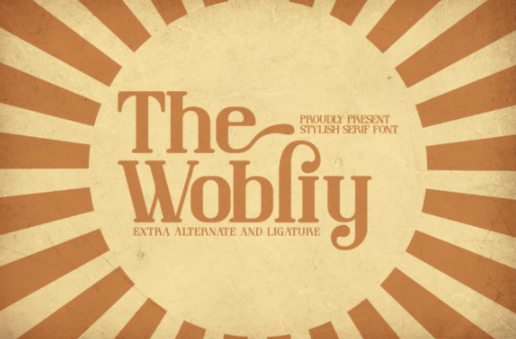 Creativefabrica The Wobliy Font 2022 слив курса