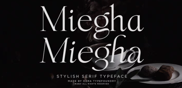 Myfonts Miegha Font Family 2021 слив курса