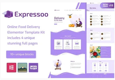Themeforest Expressoo - Online Food Delivery Template Kit слив